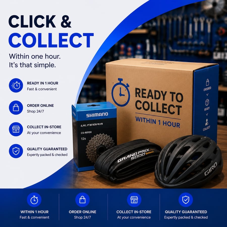 Click and Collect, ready within one hour