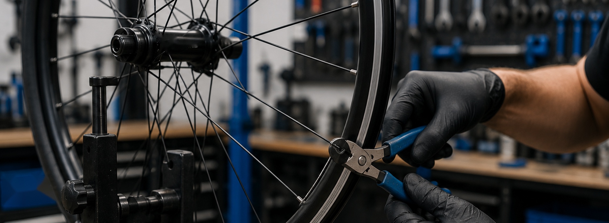 Custom spoke cutting at Cycle Fix London - cut to length for road, MTB, e-bike and wheel builds. Exact lengths, J-bend and straight pull, workshop support.